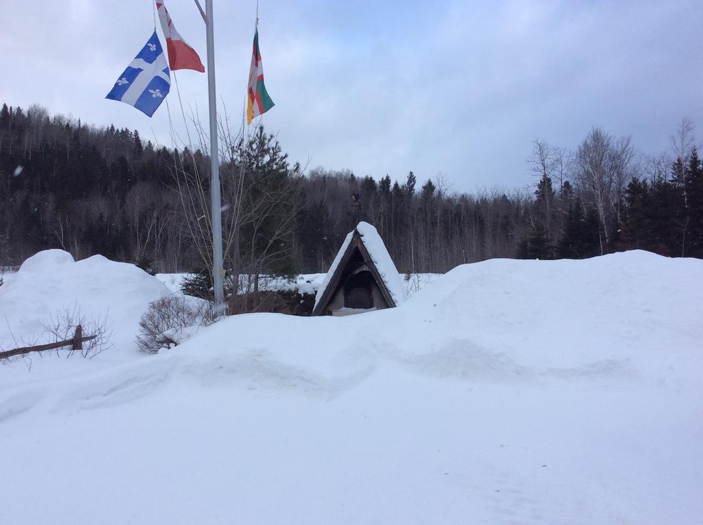 Camping Le 4 Chemins LʼAnse-Saint-Jean Eksteriør bilde